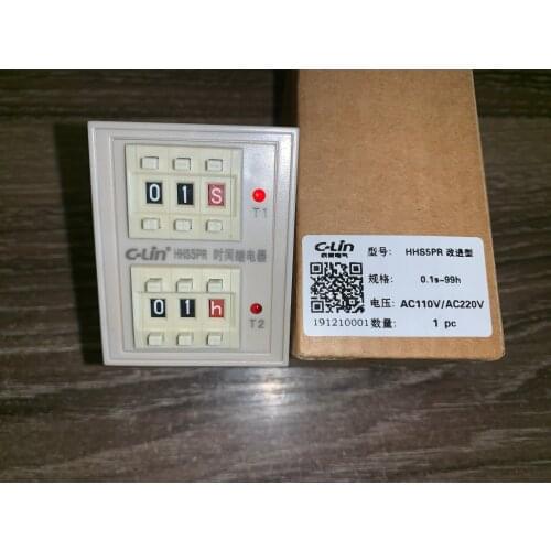 HHS5PR digital cycle delay time relay ST3PR upgrade 110v AC220V C-Lin 380v dc24V