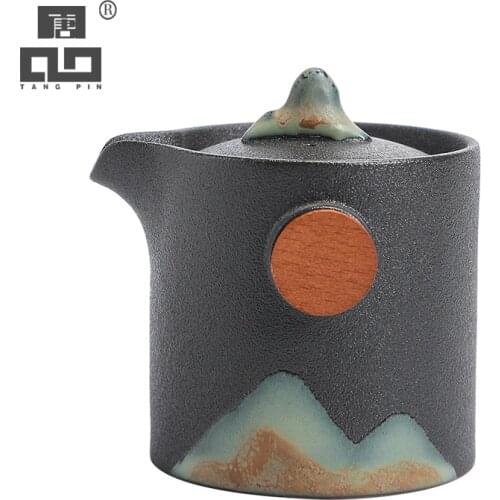 TANGPIN ceramic teapots Tea Kettle Mountain Traditional Chinese Tea Pot 200ml
