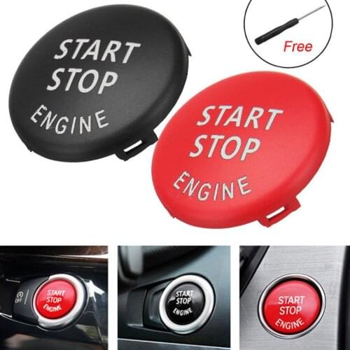 Start Stop Engine Button Switch Cover For BMW X1 E84 X3 E83 X5 E70