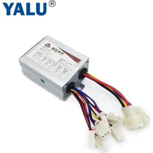 China Factory Direct Sale PMDC Motor Controller 24V 500W Brushed DC Motor Controller match with Unite MY1018 MY1020 DC MOTOR