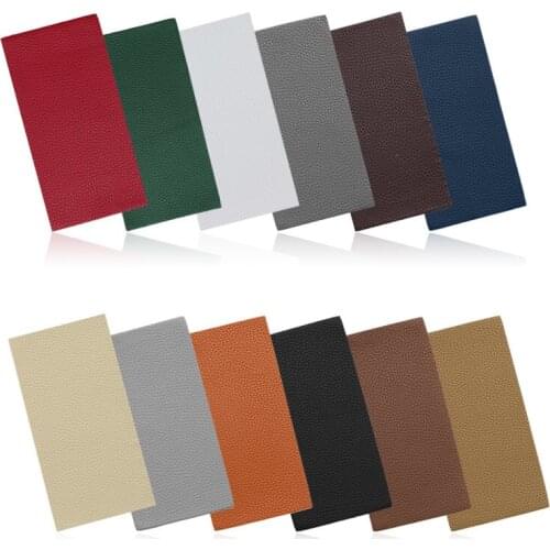 Leather Patch Stickers Elbow Patch Self Adhesive Trim Allowance Cloth Mending Hole Applique Brown Cushion sofa Shoe Parches