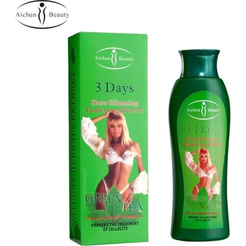 Aichun cellulite removal cream Green Tea Body Slimming whitening creams Potent Lose Weight Burning Fat Cream Lift Firming Oil