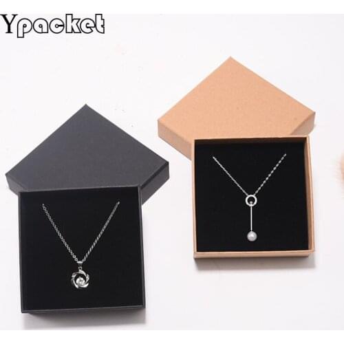 9x9x3.5cm Square jewelry organizer box 2Colors Engagement Ring For Earrings Necklace Bracelet Display Gift Storage Box 30pcs/lot