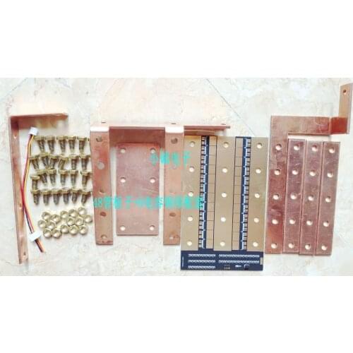 Laser Cutting New Copper Row 48 Tube Board 6 Capacitor Copper Row Matching