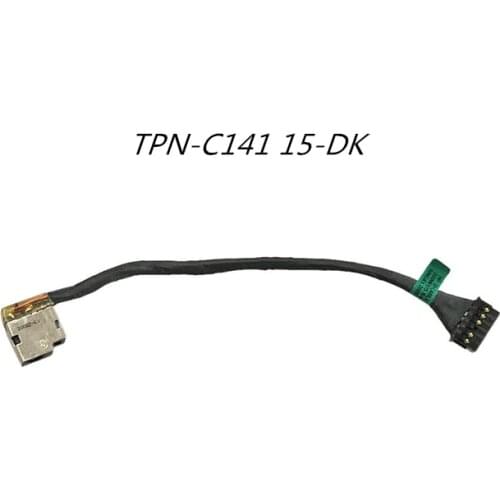 New Laptop DC Power Jack Cable Charging Connector Port For hp TPN-C141 15-DK
