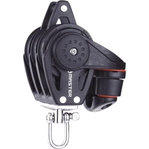 Sailboat Hardware 75mm 2 15/16" Triple Swivel Shackle Fairlead Cleat Becket Block Master BB-0713F