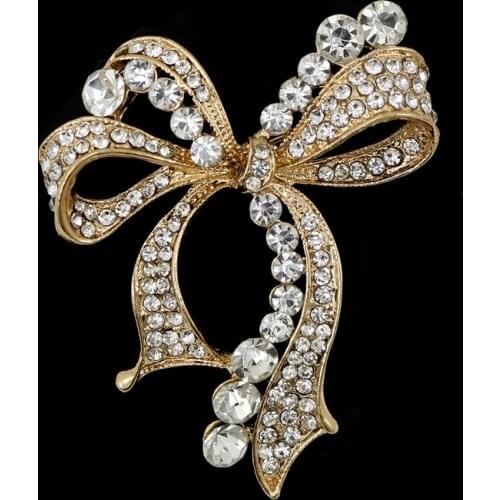 OneckOha Brooches Bow On Clothes