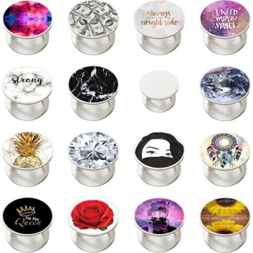 Practical Finger Holder Fashionable Pattern Smartphone Holder Finger Grip Mobile Phone Holder