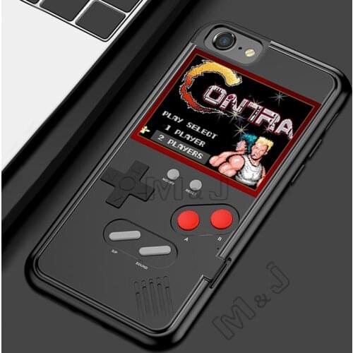 Full Color Display Game phone Case for iPhone Xs Max Xr X TPU Frame XS Max Game cover for iPhone 6 7 8 Plus Xs Max Xr Funda Capa