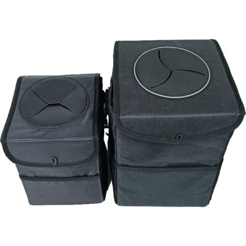 Long Trip Camping Waterproof Portable Foldable Car Trash Can Collect Organize Storage Packing Bag Automotive Interior Accessorie