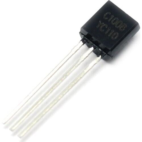 100pcs C1008 2SC1008 NPN TO-92 Triode new and original For more specifications, please contact customer service