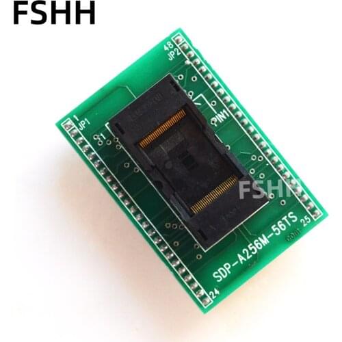 SDP-A256M-56TS Adapter LT-48XP/LT-48UXP/LT848 Programming Adapter TSOP56-DIP48 Adapter IC Test Socket 0.5mm Pitch