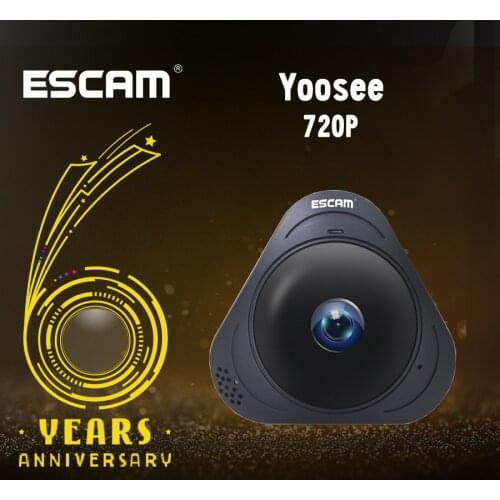 YooSee Q8 HD 960P 1.3MP 360 Degree Panoramic Monitor Fisheye WIFI IR Infrared Camera VR Camera