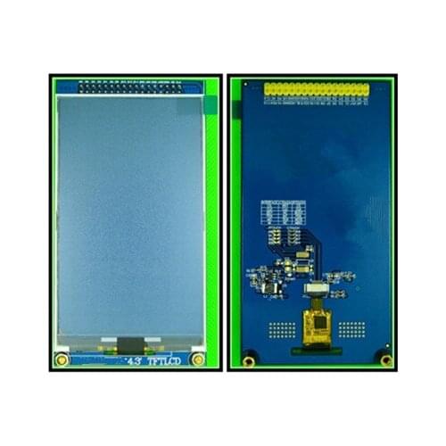 4.3 inch TFT LCD Capacitive Touch Screen with Adapter Board NT35510 Drive IC OTT2001A Touch IC 800*480 IIC Interface