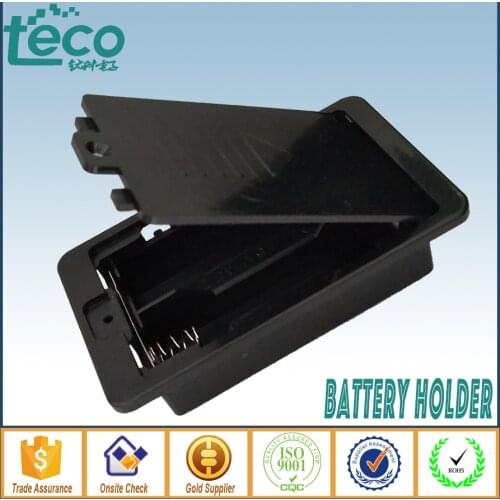 4Pcs/lot 2 AA Battery Holder With Cover Without on/off switch Plastic for AA TBH-2A-2J