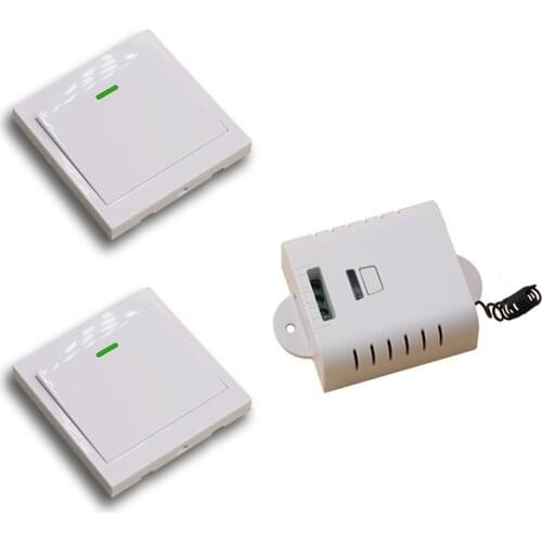AC85V 110V 220V 250V 1CH Remote Switch Receiver Wall Transmitter Wireless Power Switch for Smart Home 315/433mhz