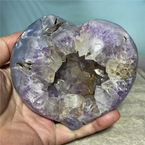 Amethyst Natural Raw Quartz Purple Crystal Healing Stones Home Decoration Crafts Gift Cluster Specimen