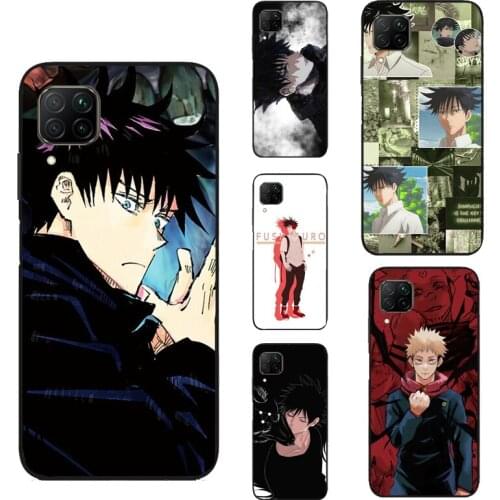 Jujutsu Kaisen Yuji Itadori Fushiguro Megumi For Huawei P30 Pro P40 P20 Lite P Smart 2019 Nova 5T Honor 10X Lite 10i 9S 8X Case