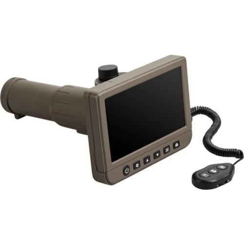 50X 5.0 inch LCD Digital Monocular Telescope 1080P Video Photo Recorder Sports Telescope UM053