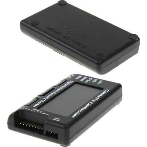 Digital RC Battery Capacity Checker Meter LiPo LiFe Li-ion Nicd NiMH Battery Voltage Capacity Tester Checking CellMeter7