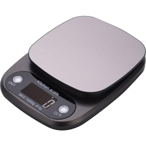 Stainless Steel Digital Kitchen Scale 5kg/10kg Baking Scale Food Weighing Gram Electronic Scale Household Food Weighing Gram