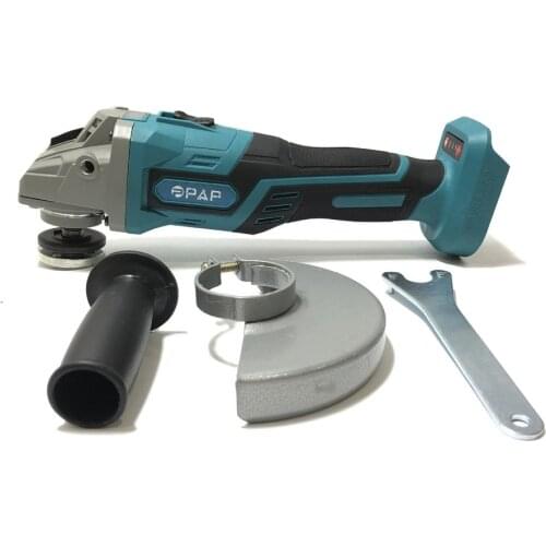 18V 125MM Electric Rechargeable Brushless Cordless Impact Angle Grinder Polisher With LED Light Power Tools Cutting Machine 4a.h