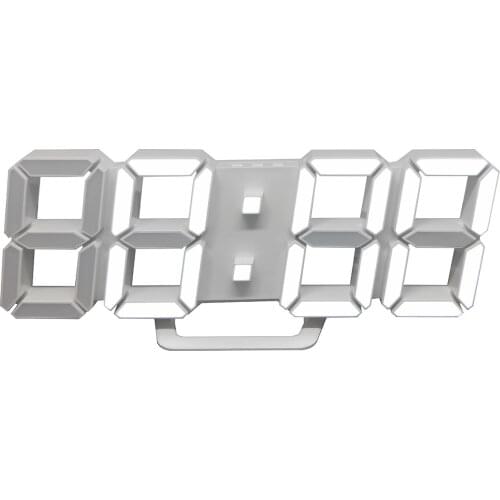 Hot sale home decor led 3d digital LED clock with night mode