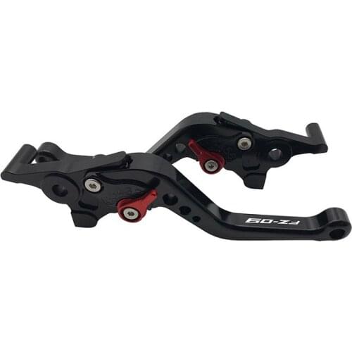 Motorcycle Short Brake Lever For Yamaha FZ-09 FZ 09 2014-2020 SEMSPEED Motorbike Brakes Accessories CNC Adjustable Clutch Levers