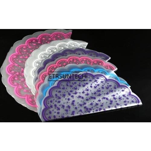 Circular Gift Wrapper Transparent Print Cellophane Plastic Paper Flower Wrapping Paper Glass Paper