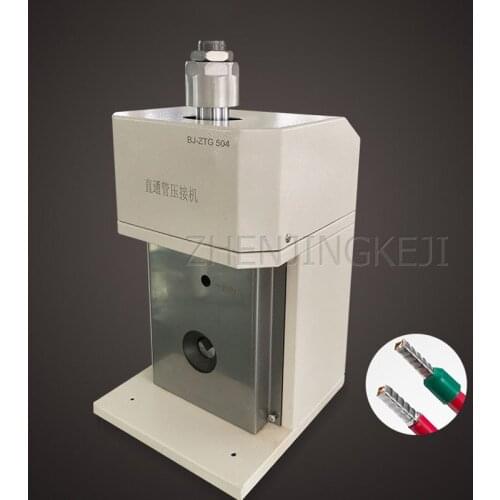 Crimping Machine Automatic Straight Pipe Round Tube Terminal Equipment Automotive Wiring Harness Processing Tuning-free Mode