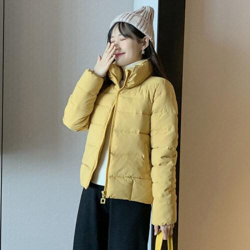 Clearance down Jacket Cotton-Padded Clothes Womens Short Style Jacket Korean Version of the Loose WinterOvercoat