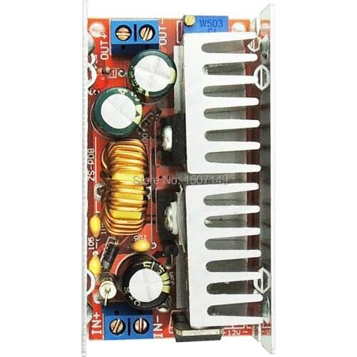 DC 5V-40V to 1.25V-36V 8A(max) 160W Step Down Power Apply High-Power Regulator Variable speed Control New Arrival