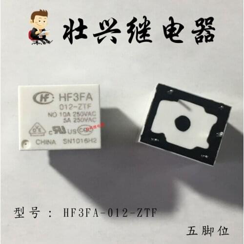 Relay HF3FA-012-ZTF 5PIN 12VDC 10A