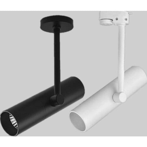 Retail 7W 12W 15W COB LED Track Light Spot Wall Lamp Spotlight Tracking LED AC110V/240V Noverty light New Arrival