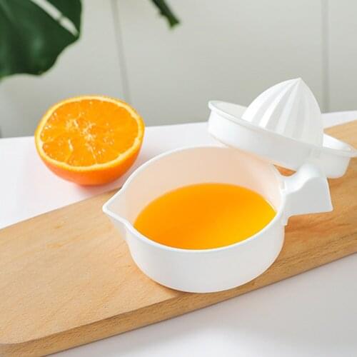 Manual Portable Citrus Juicer Plastic Orange Lemon Squeezer Kitchen Accessories Fruit Tool Juicer Machine