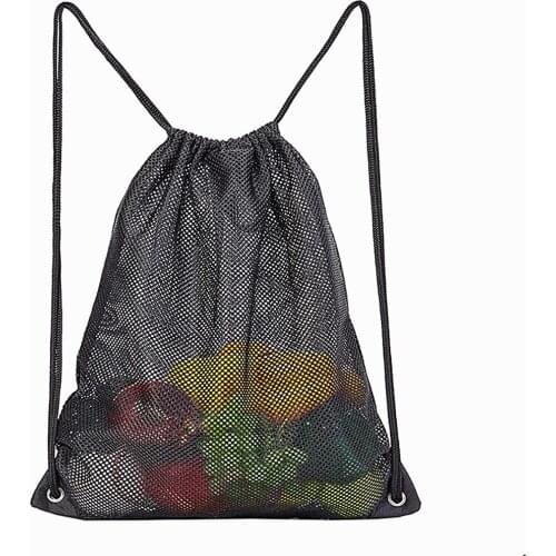 Backpack New large mesh bag swimming equipment storage bag running sports daily necessities storage mesh Backpack