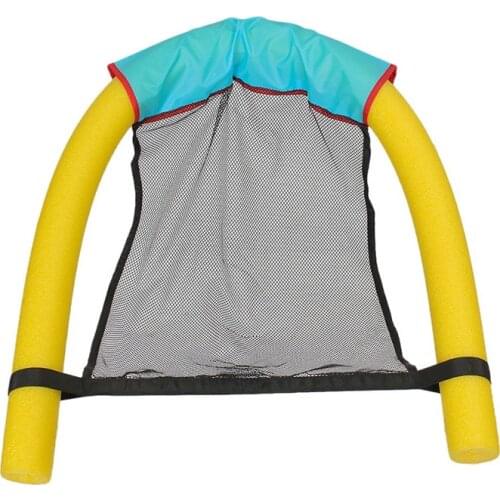 Strong-Toyers Pool Floating Swimming Seats Amazing Bed Noodle Chairs net Swimming Ring Stick Pool Fun Chair Pool & Accessories