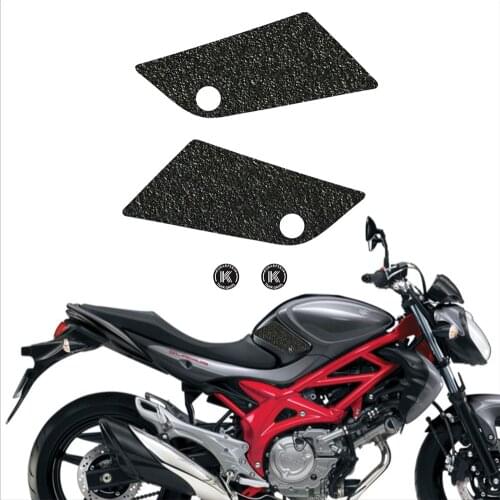 Fuel tank pad traction side sticker KSHARPSKIN petrol knee decals tank grip for SUZUKI 2009-2015 SFV650 ABS GLADIUS ABS DR200S