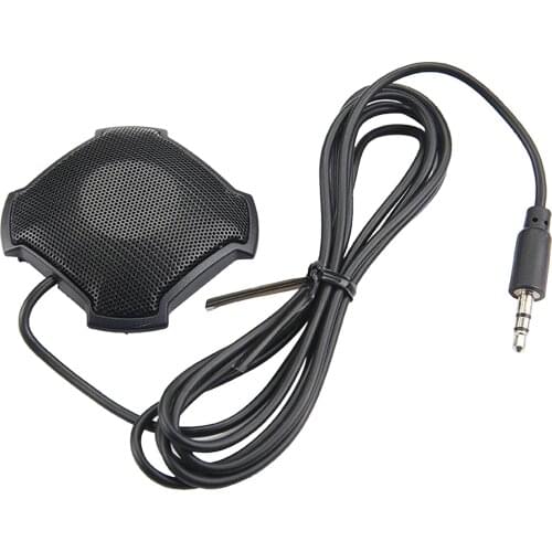 Omnidirectional Condenser Microphone 3.5mm Stereo Mic for Teleconferencing