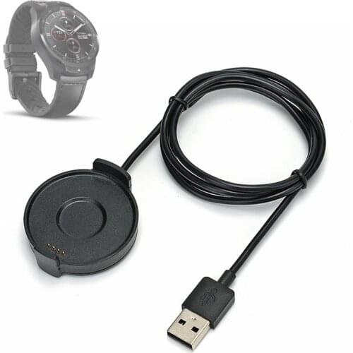 Smartwatch Dock Charger Adapter USB Charging Cable for Ticwatch Pro /2020/4G LTE Sport Smart Watch Power Charge Accessories