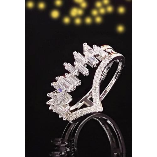 2021 New Fashion 925 Sterling Silver Fashion Ring for Women Party Gift Jewelry Wholesale R6416