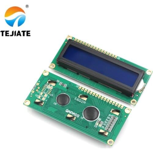 LCD1602 1602 module 5V lcd 1602 blue screen Character LCD Display Module Blue Blacklight New white code