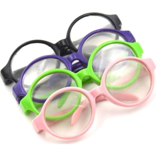 1pc Plastic Frame Sunglasses Kids Children Baby Toy For 18 inch Doll Dolls Accessories