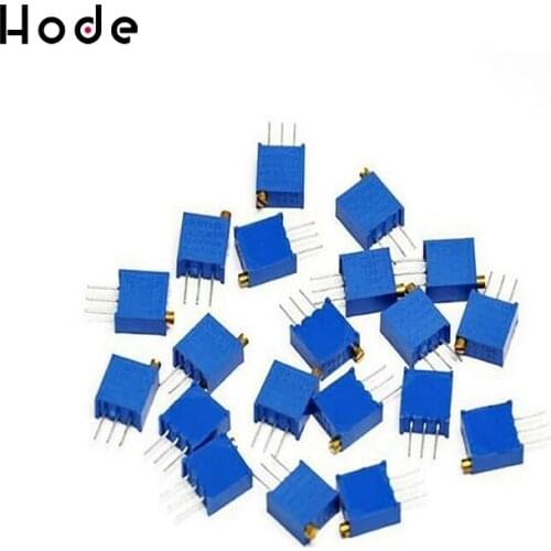 10pcs 3296W-104 3296 W 100K ohm Trim Pot Trimmer Potentiometer Good quality