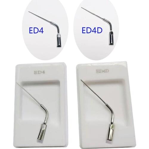3 Pieces Dental Scaler Tip ED4D for DTE/ Satelec/ NSK/ Gnatus/ Bonart Dentist Endo