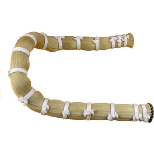 500g 80-85cm Mogonlian Stallion Horse Hair for Violin Viola Cello bow