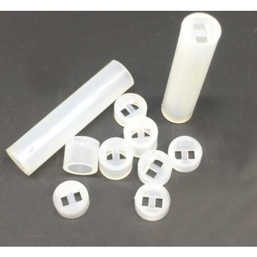 5x8 LED Spacer Support Hood Nylon PCB Board Mount Pack 1000