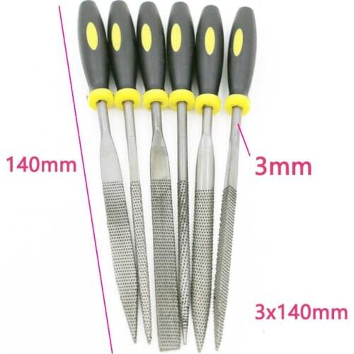 6PIE measured MINI assorted rasp wood file suit rose wood mahogany hardwood file requiredDIYfile