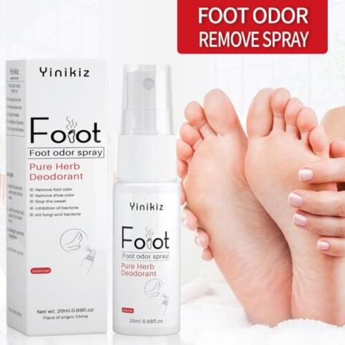 Foot Odor Spray Antibacterial Shoe Sock Deodorant Spray Anti-Itch Anti-Fungi Antiperspirant Feet Serum Liquid Feet Care Spray