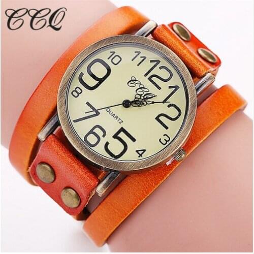 CLDR Ladies Watch With Leather Strap